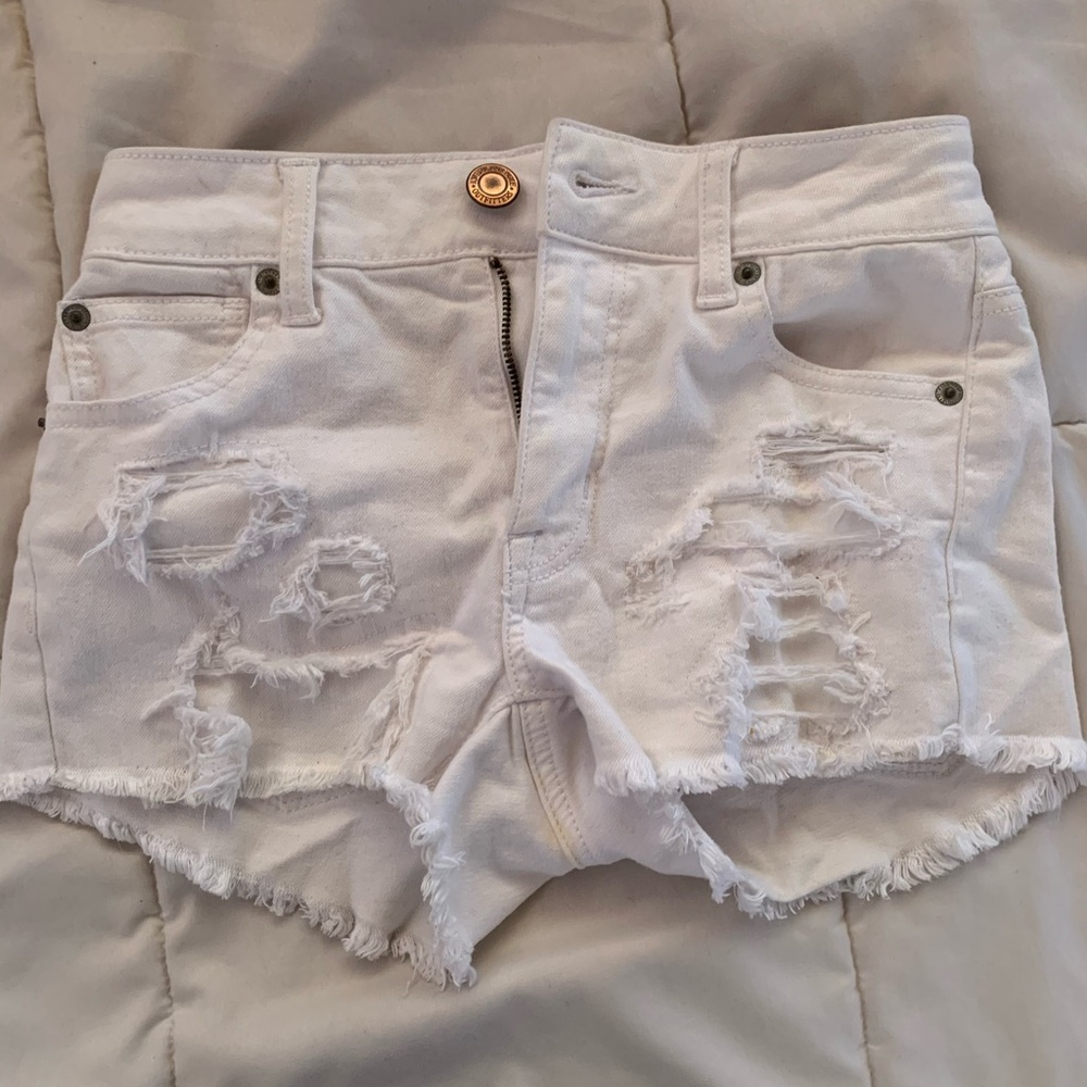 American eagle jean shorts